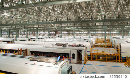 Production hall of CRRC Changchun Railway Vehicles in Changchun, China Production hall of CRRC Changchun Railway Vehicles in Changchun, China 85559340