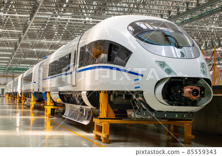 Production hall of CRRC Changchun Railway Vehicles in Changchun, China 85559343