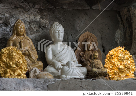 Statuettes of Buddhist deities at the Eight Great Temples in Beijing, China Statuettes of Buddhist deities at the Eight Great Temples in Beijing, China 85559941