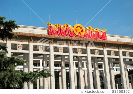 National Museum of China at the Tiananmen Square in Beijing 85560302