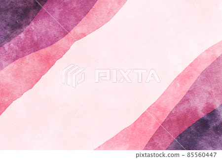 Background material_watercolor texture_pink 85560447