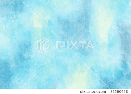 背景材質_水彩紋理_淺藍色 背景材質_水彩紋理_淺藍色 85560458