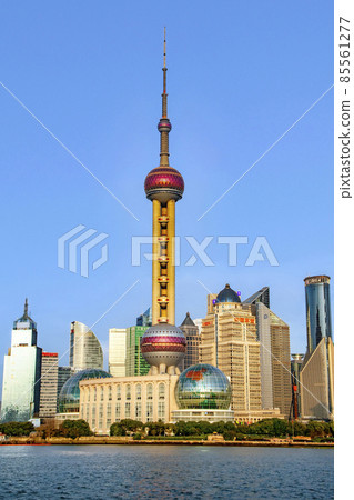 上海東方明珠塔，（東方明珠塔）外灘景觀 85561277