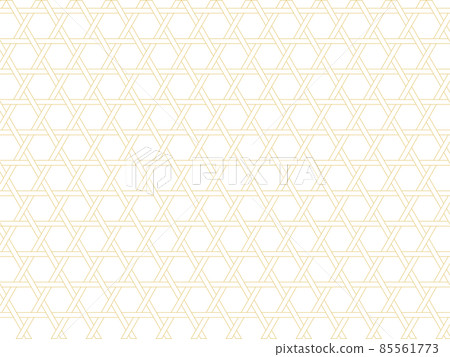 Kagome pattern: Vector illustration of a seamless Japanese pattern background Kagome pattern: Vector illustration of a seamless Japanese pattern background 85561773