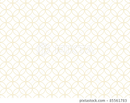 Hoshi Cloisonne seamless Japanese pattern background vector illustration 85561783