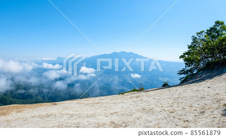 日向山山頂風景(俯瞰八岳) 日向山山頂風景(俯瞰八岳) 85561879