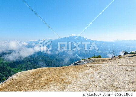 Scenery of the summit of Mt. Hinata (overlooking Yatsugatake) 85561906