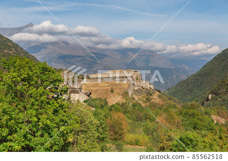 Forte di Exilles and beautiful nature 85562518