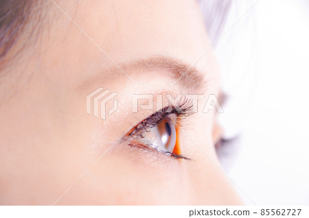 女性眼睛特寫鏡頭 85562727