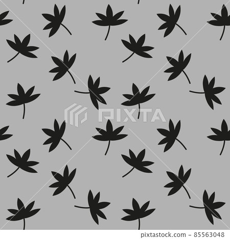Marijuana leaf pattern. Simple illustration of marijuana leaf vector pattern for web Marijuana leaf pattern. Simple illustration of marijuana leaf vector pattern for web 85563048