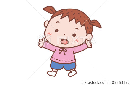 A toddler walking baby 85563152