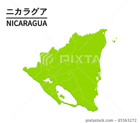 尼加拉瓜世界地圖插圖 85563272