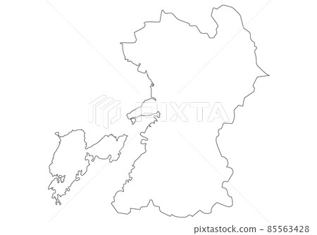 熊本縣線描 熊本縣線描 85563428