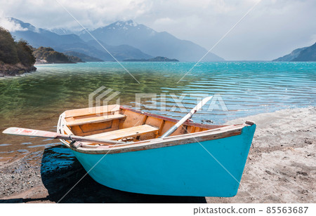 Boat on the lake Boat on the lake 85563687