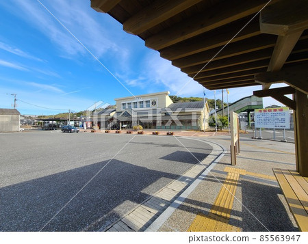Beautiful Akune Station Hisatsu Orange Railway Akune City Kagoshima Prefecture 85563947