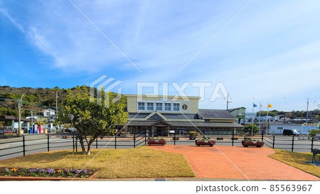 Beautiful Akune Station Hisatsu Orange Railway Akune City Kagoshima Prefecture 85563967