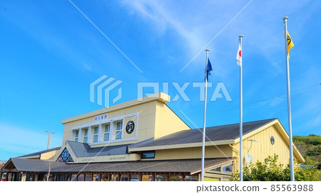 Beautiful Akune Station Hisatsu Orange Railway Akune City Kagoshima Prefecture 85563988