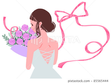 穿裙子的女性【結婚】 85565444