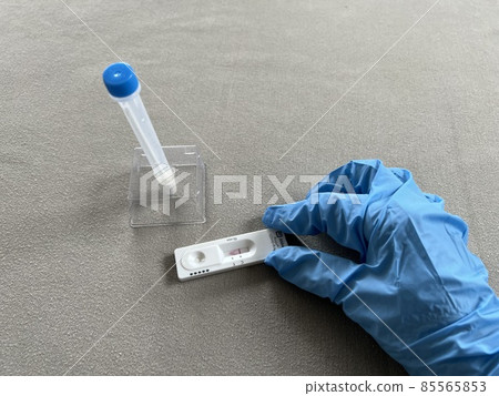 電暈檢查自助套件藍色橡膠手套 85565853