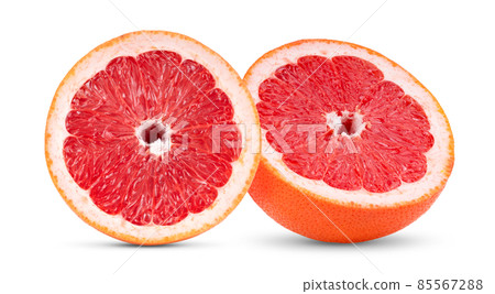 Half Grapefruit isolated on white 85567288