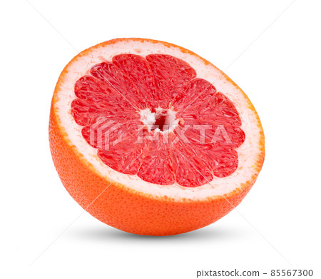 Half Grapefruit isolated on white 85567300