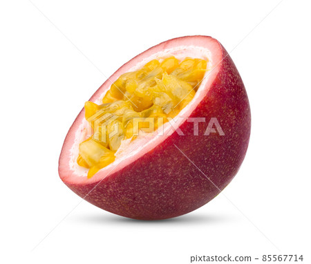 passion fruit isolated on white passion fruit isolated on white 85567714