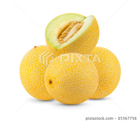 melon isolated on white 85567756
