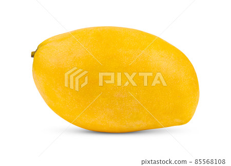 Ripe mango isolated on white 85568108