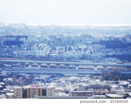 從高山上看到的風景，小月山 85569500