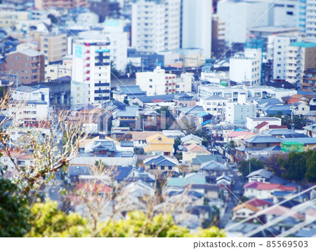 從高山上看到的風景，小月山 85569503
