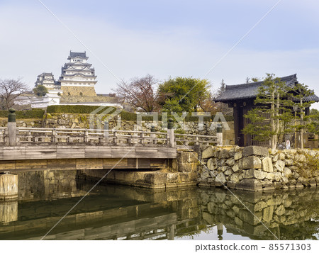 Hyogo Prefecture Himeji Castle Sakuramonbashi / Otemon / Himeji Castle, Hyogo, Japan 85571303