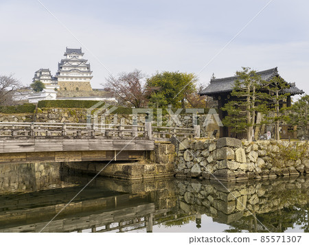 Hyogo Prefecture Himeji Castle Sakuramonbashi / Otemon / Himeji Castle, Hyogo, Japan 85571307
