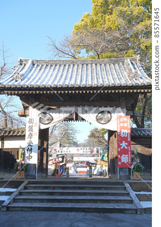 Koedo Kawagoe: Kitain in the snowy landscape during the New Year 85571645