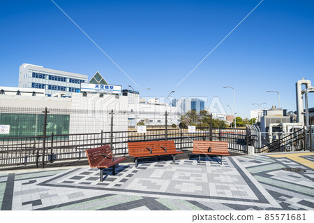 天久橋站前的風景[東京都大田區] 85571681