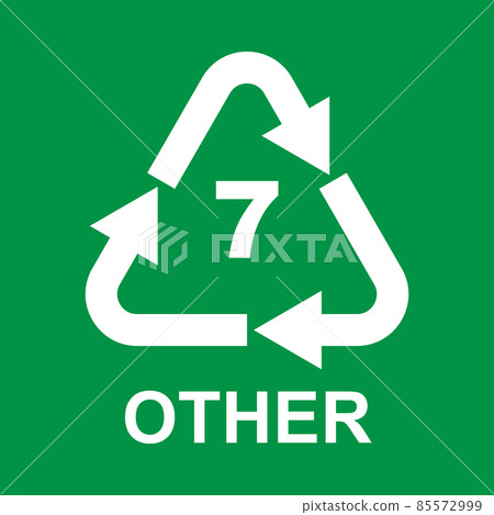 Plastic Recycling Symbol Class 7 Other Plastic Recycling Symbol Class 7 Other 85572999