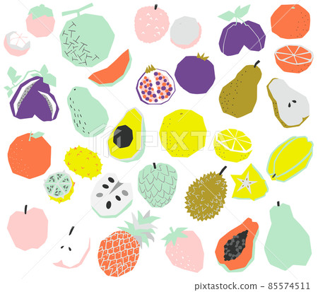 各種口味可愛的水果2 85574511