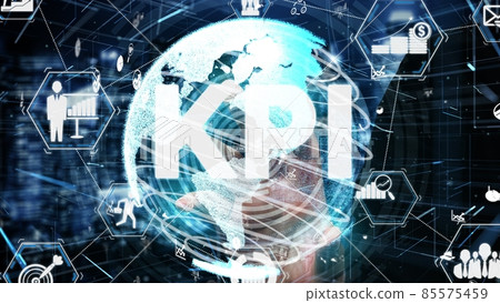 KPI Key Performance Indicator for Business conceptual 85575459