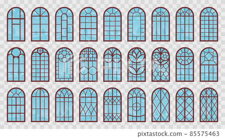 Window Arched Frames Large Collection 85575463