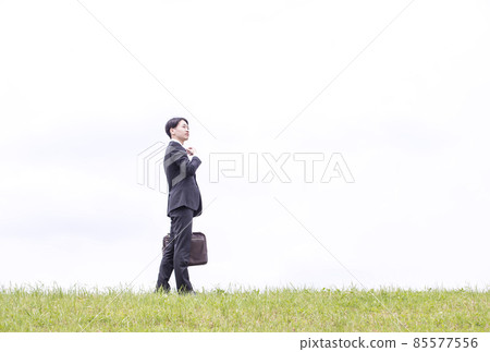 Business man suit male business style image material 85577556