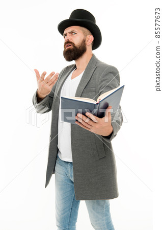 Born to teach. Teacher isolated on white. School teacher  85577673