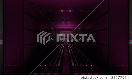 Obscure magenta tunnel 4K UHD 3D illustration Obscure magenta tunnel 4K UHD 3D illustration 85577954