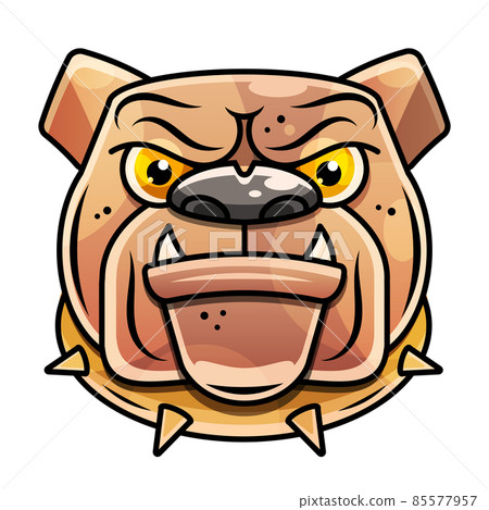 Boxer Terrier Puppy Vector Illustration. Dog isolated 85577957