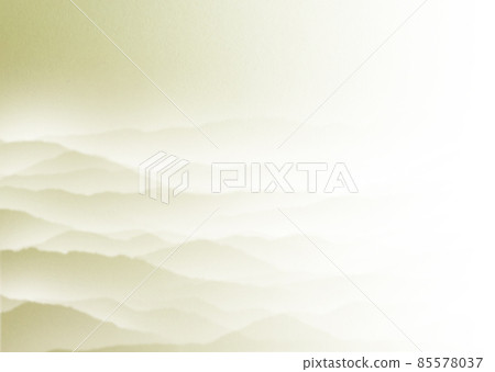 Astringent sea of clouds Landscape of mountains floating in the sea Background illustration Gradation that fades from left to right Horizontal Other colors available 85578037