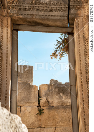 portal of an antique building in the ruins of the ancient city of Myra, Turkey portal of an antique building in the ruins of the ancient city of Myra, Turkey 85578761