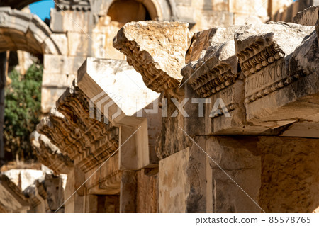 ruins of the amphitheater walls in the ancient city of Myra, Turkey ruins of the amphitheater walls in the ancient city of Myra, Turkey 85578765