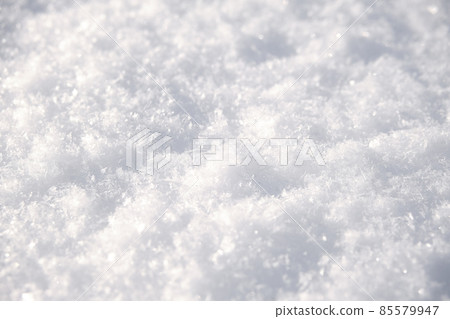 Fresh white natural first snow textured background. 85579947