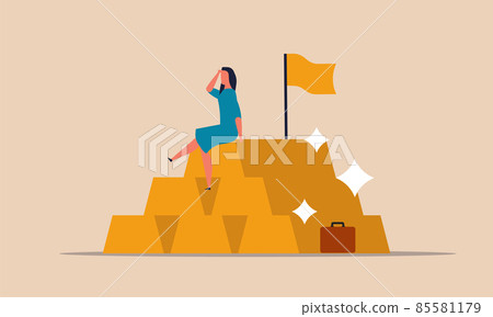 Gold rich and value asset bar of people. Bank ingot profit wealth and business crisis finance vector illustration. Bullion golden luxury money return growth. Royal fortune and success trade investment Gold rich and value asset bar of people. Bank ingot profit wealth and business crisis finance vector illustration. Bullion golden luxury money return growth. Royal fortune and success trade investment 85581179