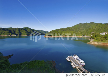 [Kanagawa Prefecture] Lake Miyagase in summer 85585104