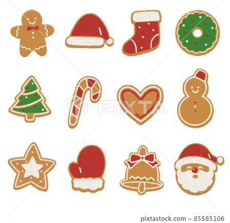 Christmas Gingerbread Cookies 85585106