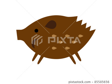 Simple boar illustration Simple boar illustration 85585656